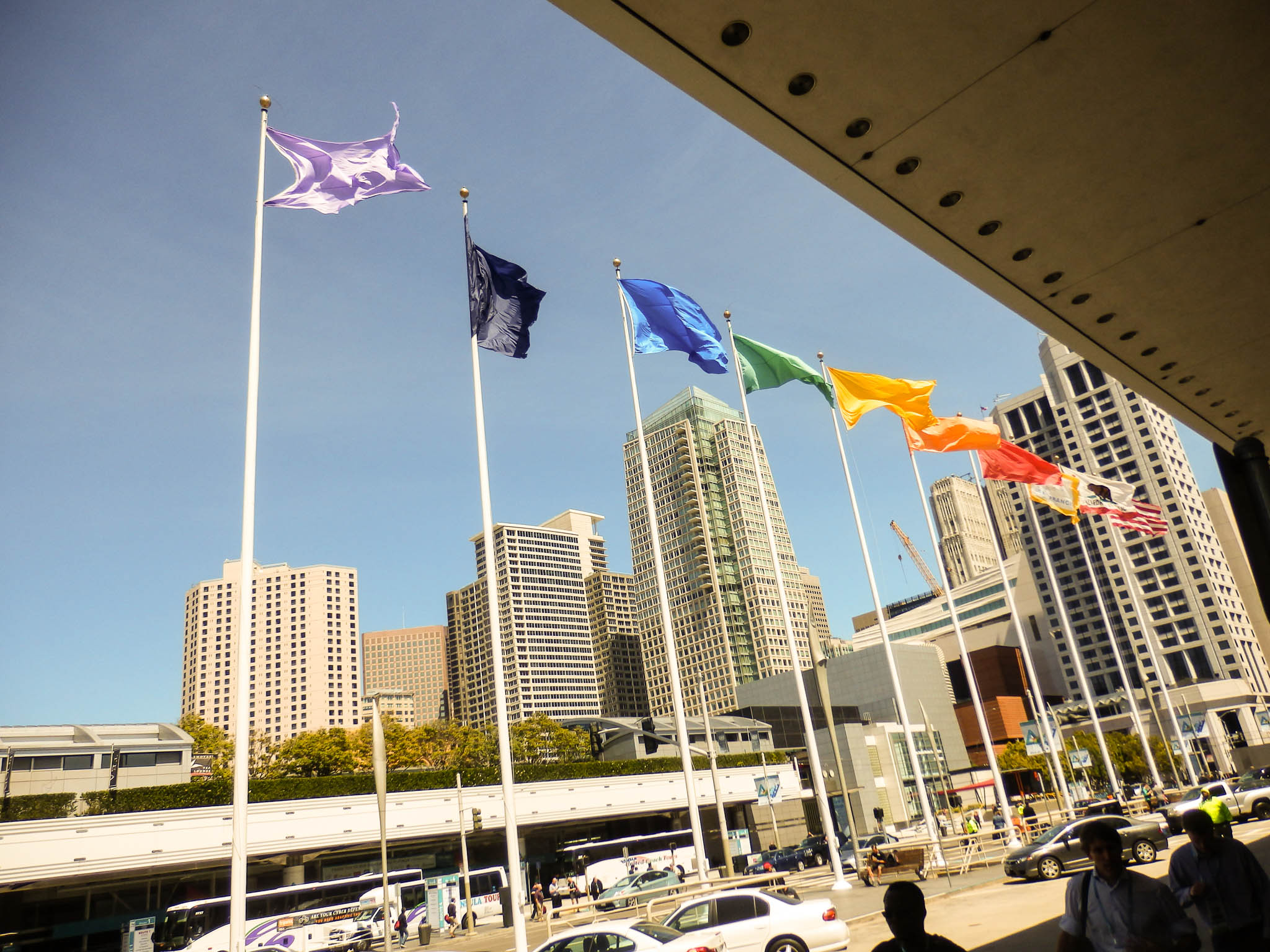 Impressions from outside the Moscone Center South