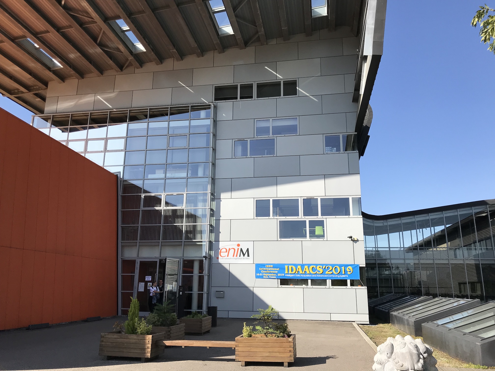 IDAACS Conference Building: Ecole Nationale d'Ingénieurs de Metz (ENIM)