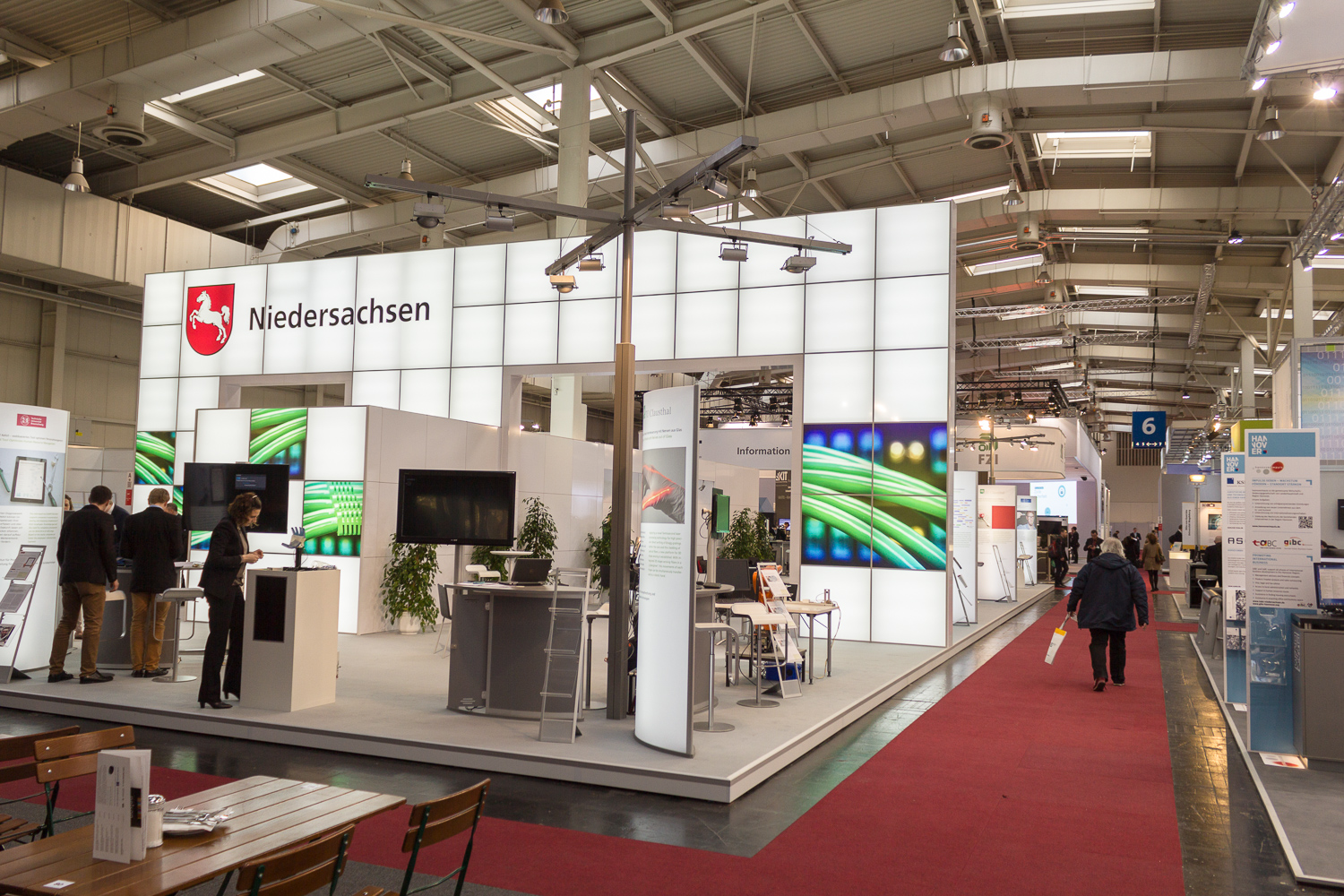 Joint stand of the state Lower Saxony at Cebit 2016